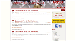 Desktop Screenshot of blog.8853.it